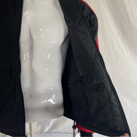 Arcticwear by Arctic Cat Men’s Vintage Red Black Lined Snowmobile Jacket - Picture 7 of 11